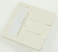 Setec Cover Network Box - Zentralplatte Netzwerkdose Weiss - 511202